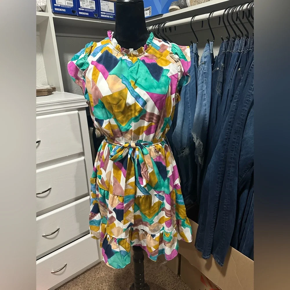 Multicolored Dress - Picture 1 of 5